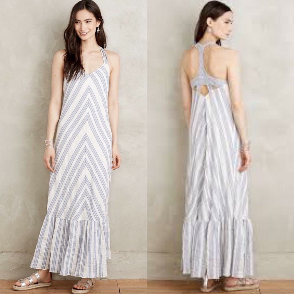 {Anthro} Holding Horses Clementine Maxi Dress